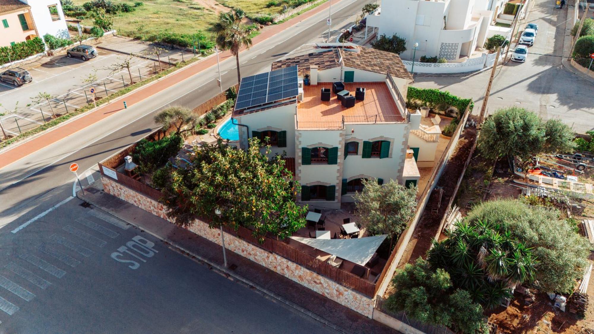 Mallorca Haus Mit Pool Direkt Am Es Trenc, Bootstour Moeglich *